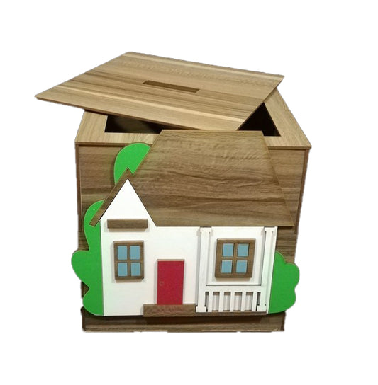 Wooden house box