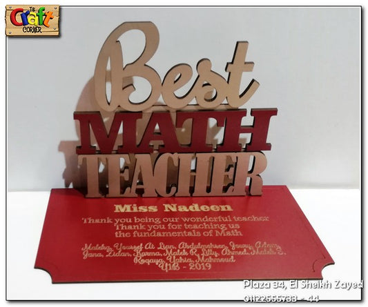 Best "Subject" Teacher desk stand
