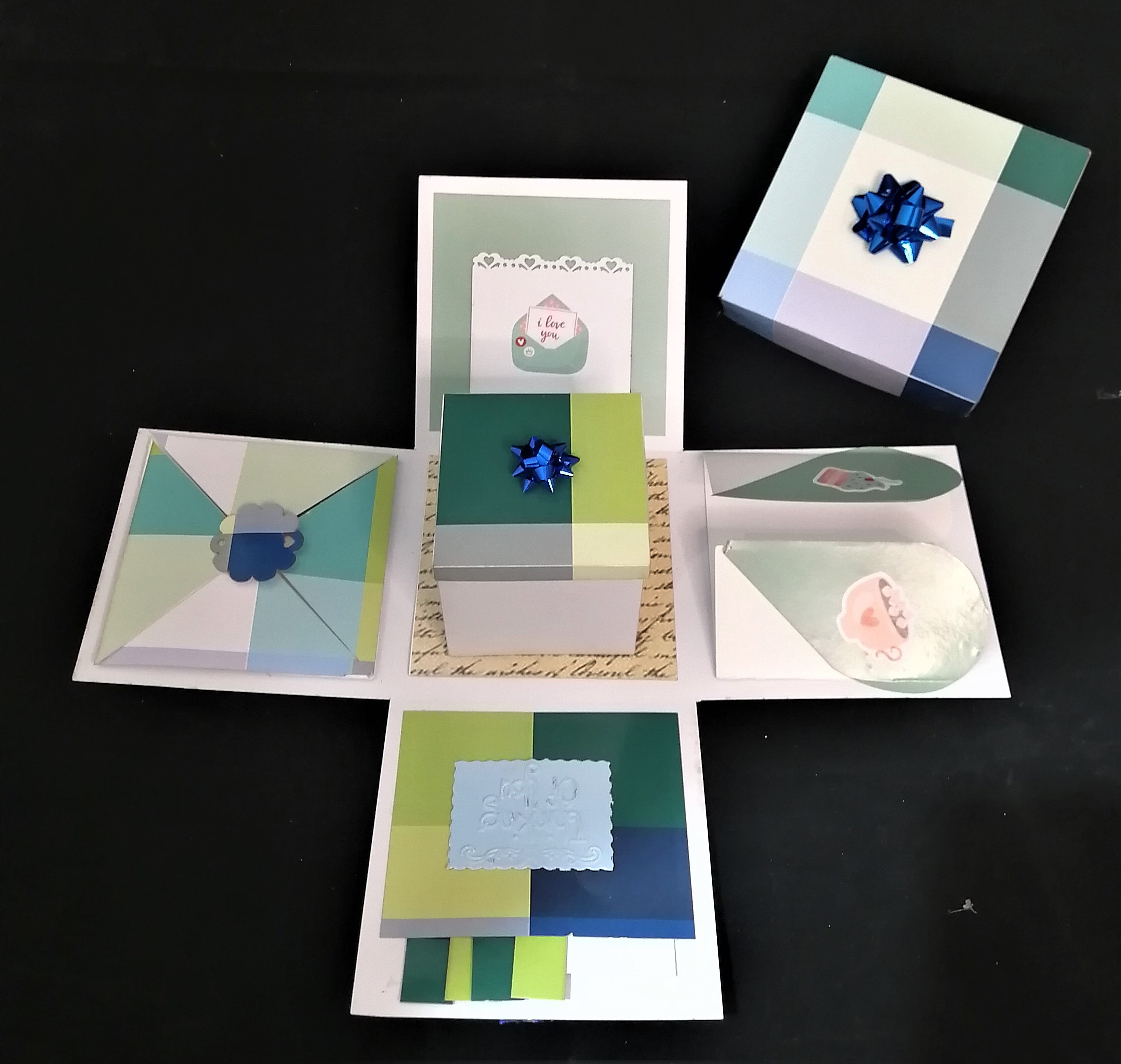 Explosion box (blue)