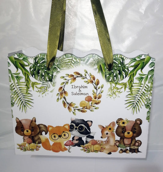 Cardboard party bag (customizable) 1