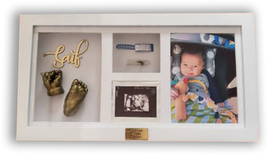 Memories frame (baby cast) Package 4