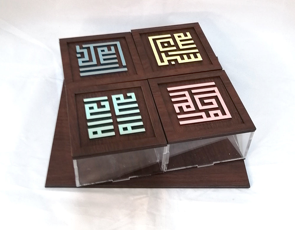 Acrylic & wood box set