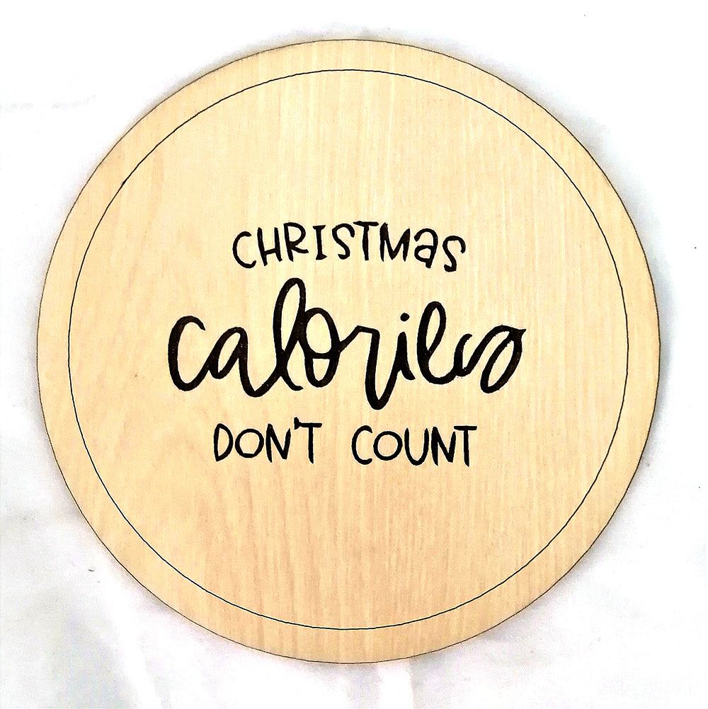 Hot plate Christmas Coasters